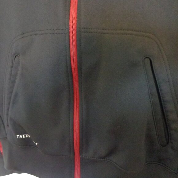 Nike Men's Hoodie Lebron James Full‎ Zip Black Maroon Sweatshirt Therma Fit Sz S - Picture 8 of 12